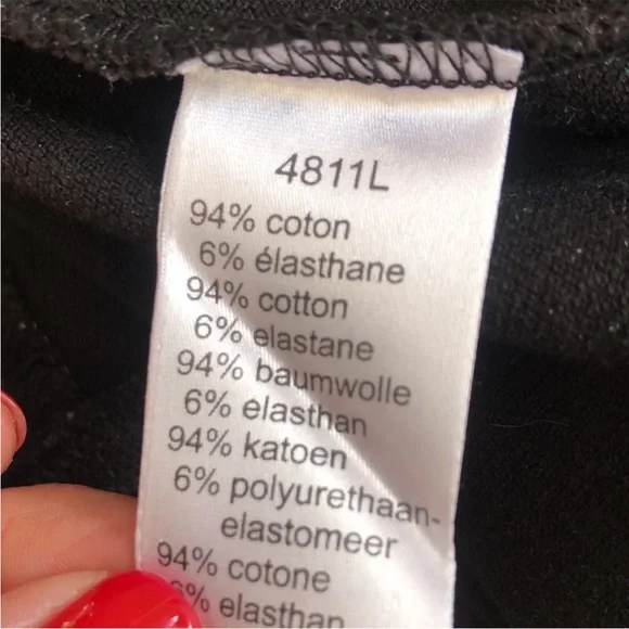 Lacoste Black Polo Top Women’s - Picture 7 of 7